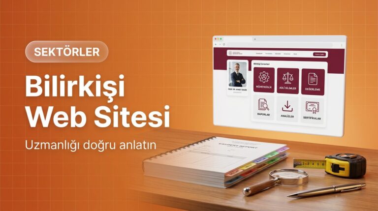 Bilirkişi web sitesi tasarımı kapak görseli