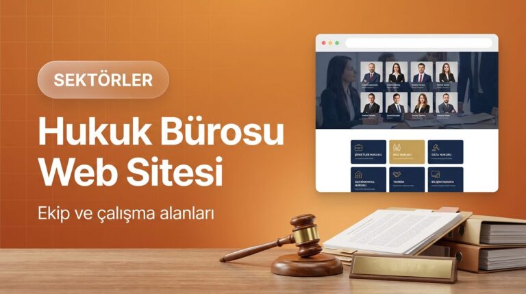 Hukuk bürosu web sitesi tasarımı kapak görseli