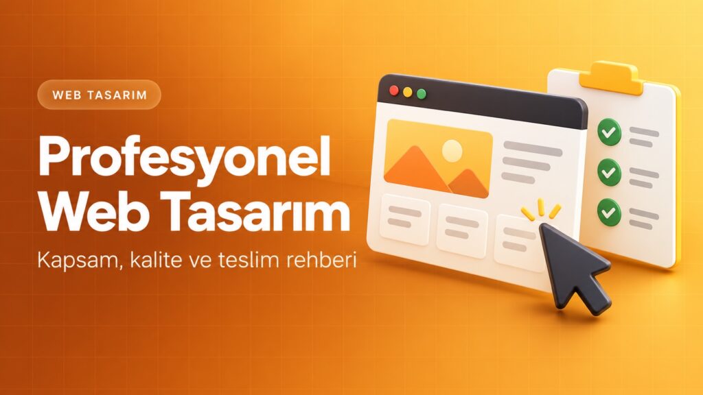 Profesyonel Web Tasarım — Pixelexa rehberi