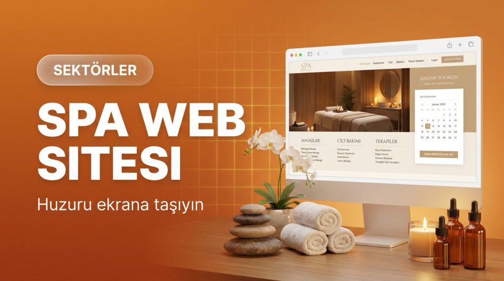 Spa web sitesi tasarımı kapak görseli